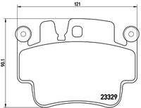 BREMBO P65009 - Juego de pastillas de freno - PRIME LINE