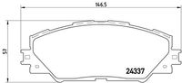 BREMBO P83071X - Juego de pastillas de freno - XTRA LINE