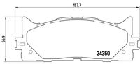 BREMBO P83117X - Juego de pastillas de freno - XTRA LINE