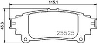 BREMBO P83153 - Juego de pastillas de freno - PRIME LINE