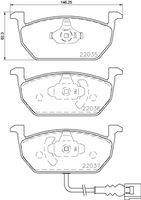 BREMBO P85137X - Juego de pastillas de freno - XTRA LINE