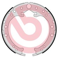 BREMBO S28519 - Juego de zapatas de frenos, freno de estacionamiento - ESSENTIAL LINE