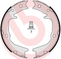 BREMBO S54519 - Juego de zapatas de frenos, freno de estacionamiento - ESSENTIAL LINE