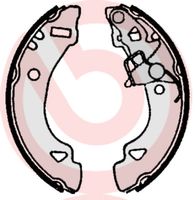 BREMBO S23512 - Juego de zapatas de frenos - ESSENTIAL LINE
