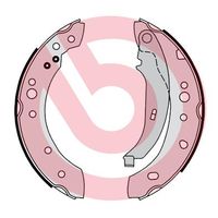BREMBO S68547 - Juego de zapatas de frenos - ESSENTIAL LINE