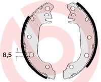 BREMBO S24504 - Juego de zapatas de frenos - ESSENTIAL LINE