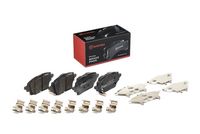 BREMBO P83178 - Juego de pastillas de freno - PRIME LINE