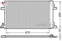 DELPHI TSP0225684 - Condensador, aire acondicionado