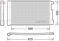 DELPHI TSP0225552 - Condensador, aire acondicionado