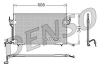 DELPHI TSP0225176 - Condensador, aire acondicionado