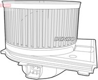 DENSO DEA02005 - Ventilador habitáculo