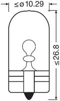 ams-OSRAM 2825 - Lámpara, luz estacionamiento/posición