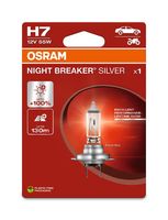 ams-OSRAM 64210NBS - Lámpara, faro de curva dinámico - NIGHT BREAKER® SILVER