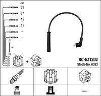 NGK 0353 - Juego de cables de encendido