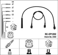 NGK 2590 - Cantidad: 5<br>Cable de encendido: Versión de conexión SAE<br>Cable de encendido: Cable resistivo<br>Bobina de encendido: Versión de conexión DIN<br>Bobina de encendido: Versión de conexión M4<br>Distribuidor/rotor de encendido: Versión de conexión DIN<br>Longitud 1 [mm]: 390<br>Longitud 2 [mm]: 390<br>Long. 3 [mm]: 520<br>Long. 4 [mm]: 520<br>Diámetro cable [mm]: 7<br>Longitud 1 [mm], cable de encendido de bobina hasta distr.: 575<br>