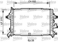 VALEO 735080 - Radiador, refrigeración del motor