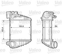 Stark SKICC0890004 - Ø entrada [mm]: 60,0<br>Ø salida [mm]: 60,0<br>Material aletas refrigeradoras: Aluminio<br>Material depósitos de agua (radiador): Plástico<br>Longitud de red [mm]: 183<br>Ancho de red [mm]: 190<br>Profundidad de red [mm]: 65<br>