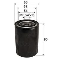 RIDEX 7O0110 - Tipo de filtro: Filtro enroscable<br>Diámetro exterior [mm]: 65<br>Medida de rosca: 3/4"-16<br>Altura [mm]: 87<br>