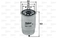 RIDEX 9F0079 - Tipo de filtro: Cartucho filtrante<br>Diámetro exterior [mm]: 82<br>Medida de rosca: M16x1,5<br>Altura [mm]: 144<br>