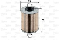 RIDEX 9F0021 - Tipo de filtro: Cartucho filtrante<br>Diámetro exterior [mm]: 71<br>Diámetro interior [mm]: 20<br>Altura [mm]: 93<br>