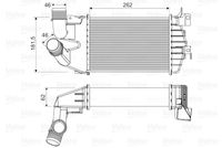 RIDEX 468I0127 - N.º de chasis (VIN) desde: 62<br>N.º de chasis (VIN) desde: 65016700<br>N.º de chasis (VIN) desde: 68026624<br>N.º de chasis (VIN) desde: 6G<br>Longitud de red [mm]: 262<br>Ancho de red [mm]: 181<br>Profundidad de red [mm]: 62<br>Tipo radiador: Aletas refrigeración soldadas<br>