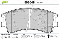 TRW GDB3310 - Juego de pastillas de freno - COTEC