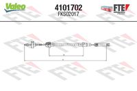 VALEO 4101702 - Cable de accionamiento, accionamiento del embrague - FTE CLUTCH ACTUATION