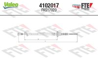 VALEO 4102017 - Cable de accionamiento, accionamiento del embrague