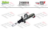 VALEO 2100819 - Cilindro maestro, embrague - FTE CLUTCH ACTUATION