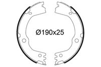 RIDEX 70B0109 - Lado de montaje: Eje trasero<br>Diámetro interior de tambor de freno [mm]: 203<br>Ancho [mm]: 38<br>Sistema de frenos: AP LOCKHEED<br>