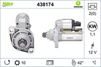 RIDEX 2S0383 - Tensión [V]: 12<br>Número de dientes: 10<br>Potencia nominal [kW]: 1,1<br>ID del modelo de conector: B+(M8)/50(Jet)<br>ID del modelo de conector: Plug<br>Sentido de giro: Sentido de giro a la izquierda (antihorario)<br>Ø brida [mm]: 76<br>Cantidad de agujeros de fijación: 2<br>