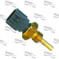 SIDAT 82532 - Número de enchufes de contacto: 2<br>Forma del enchufe: oval<br>Color de conector: negro<br>Medida de rosca: M 12x1,5<br>Ancho de llave: 19 mm<br>