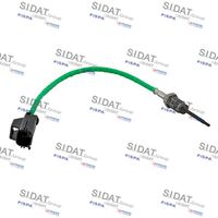 SIDAT 82100 - Sistema de escape: antes de filtro de partículos<br>Forma: recto<br>Número de enchufes de contacto: 2<br>Longitud de cable [mm]: 290<br>Longitud total [mm]: 420<br>