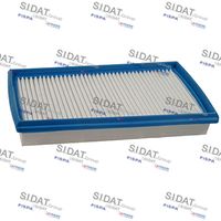 SIDAT ME1011 - Tipo de filtro: Cartucho filtrante<br>Longitud [mm]: 288<br>Ancho [mm]: 168<br>Altura [mm]: 37<br>Forma: rectangular<br>