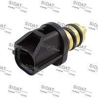 SIDAT 821482 - Número de enchufes de contacto: 2<br>Forma del enchufe: oval<br>Color de conector: negro<br>Tipo de sensor: NTC<br>Tipo de montaje: moldeado<br>para OE N°: 31470-2A400<br>