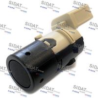 SIDAT 970004 - Tipo de sensor: Sensor ultrasonido<br>Lado de montaje: delante y detrás<br>Propiedad química: barnizable<br>Longitud [mm]: 40,85<br>Ancho [mm]: 22<br>Altura [mm]: 26,3<br>Número de conexiones: 3<br>Diámetro [mm]: 15,48<br>