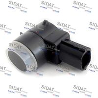 SIDAT 970052 - Tipo de sensor: Sensor ultrasonido<br>Color: gris<br>Número de enchufes de contacto: 3<br>Forma del enchufe: oval<br>Color de conector: negro<br>Lado de montaje: posterior<br>
