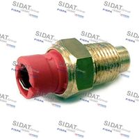 SIDAT 82340 - Número de enchufes de contacto: 1<br>Tipo de polos terminales: 6,3mm<br>Color de conector: rojo<br>Medida de rosca: M16x1,5<br>Ancho de llave: 19 mm<br>Tipo de sensor: NTC<br>
