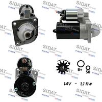 RIDEX 2S0148 - Motor de arranque