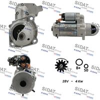 RIDEX 2S0442 - Motor de arranque