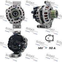 SIDAT A12BH0590 - Alternador