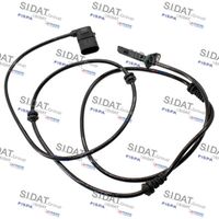 SIDAT 841236A2 - Lado de montaje: Eje trasero<br>Longitud [mm]: 1000<br>Tipo de sensor: Sensor activo<br>Color de conector: negro<br>Peso [kg]: 0,09<br>Número de conexiones: 2<br>Longitud de cable [mm]: 915<br>