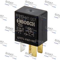 SIDAT 3237028 - Función de relé: Sistema eléctrico central<br>Intensidad de corriente [A]: 30<br>Tensión [V]: 12<br>Número de enchufes de contacto: 4<br>