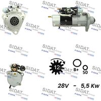 RIDEX 2S0570 - Motor de arranque