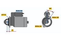 BOSCH 0986012171 - Motor de arranque