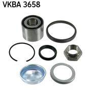 SKF VKBA 3658 - Juego de cojinete de rueda