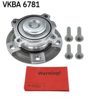 SKF VKBA 6781 - Juego de cojinete de rueda