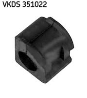 SKF VKDS351022 - Lado de montaje: eje delantero, ambos lados<br>Número de piezas necesarias: 2<br>Diámetro interior [mm]: 17<br>Referencia artículo par: VKDS 351006<br>