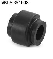 SKF VKDS351008 - Lado de montaje: interior<br>Longitud [mm]: 44<br>Número de piezas necesarias: 2<br>Material: Caucho<br>Diámetro interior [mm]: 27<br>