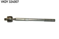 SKF VKDY324007 - Lado de montaje: interior<br>Lado de montaje: eje delantero, ambos lados<br>Longitud [mm]: 335<br>Diámetro 1 [mm]: 24,2<br>Rosca 1: M16X1.5<br>Rosca 2: M18X1.5<br>